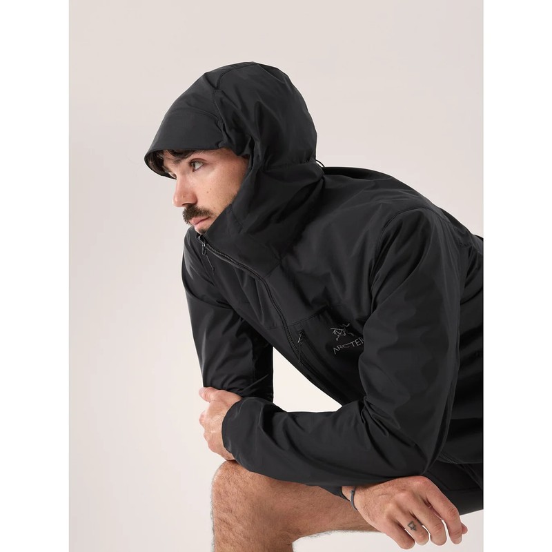 [当日出荷可] ARC'TERYX Squamish Hoody Mens Black [アークテリクス]