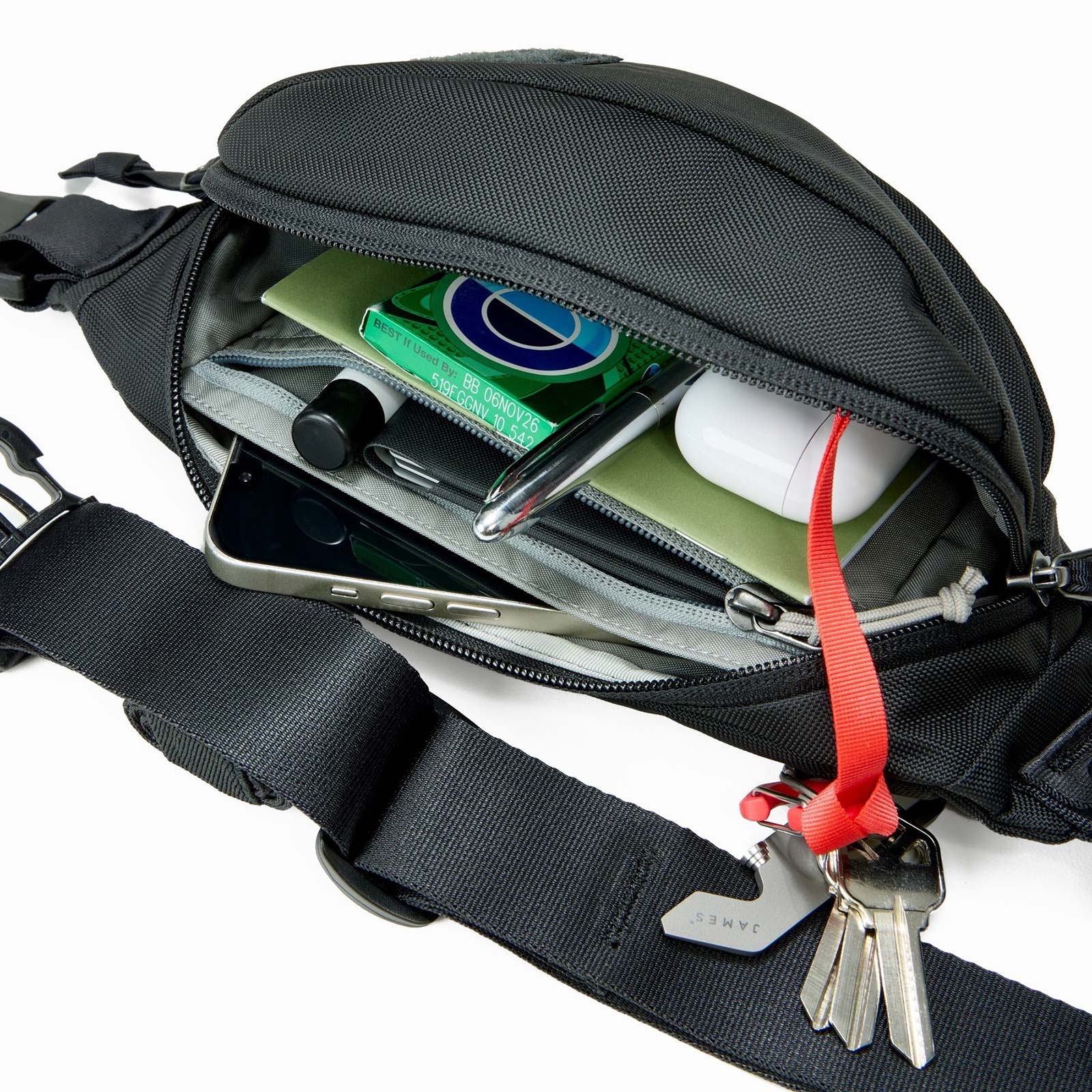 [当日出荷可] EVERGOODS CAS1 - Civic Access Sling 1L Solution Black [エバーグッズ]