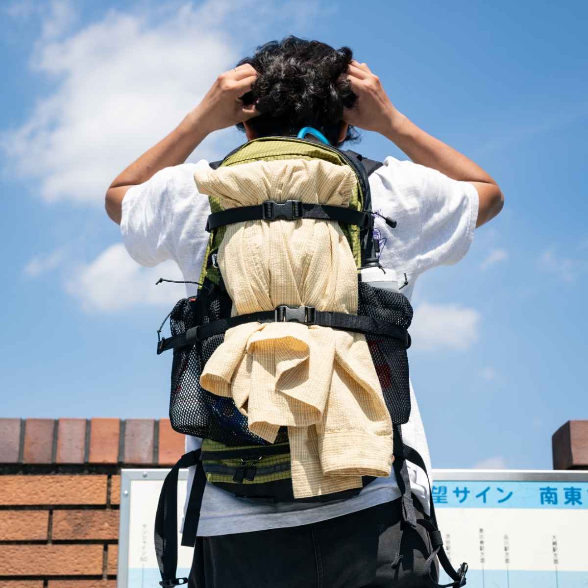 [当日出荷可] FAIRWEATHER off pack 18 ultra grid/avocado [フェアウェザー]