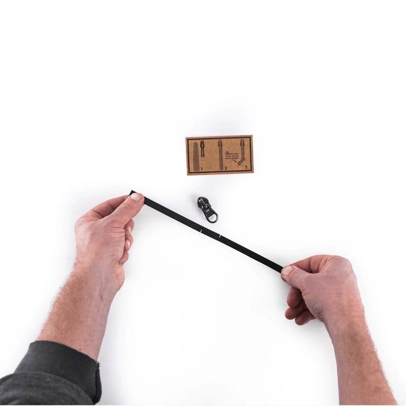 [当日出荷可] EVERGOODS Zipper Puller Kit Hypalon Hypalon Black [エバーグッズ]