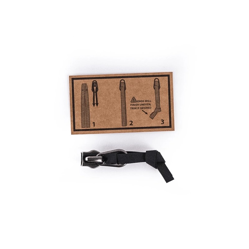 [当日出荷可] EVERGOODS Zipper Puller Kit Hypalon Hypalon Black [エバーグッズ]