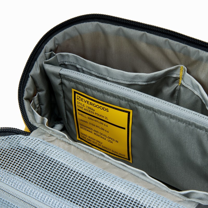 [当日出荷可] EVERGOODS CAP2 - Civic Access Pouch 2L Expedition Yellow [エバーグッズ]