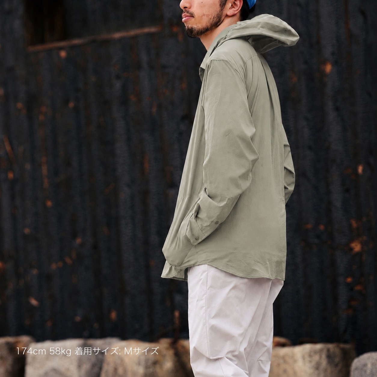 [当日出荷可] STATIC MERCED RIVER HOOD SHIRTS Oregano [スタティック]