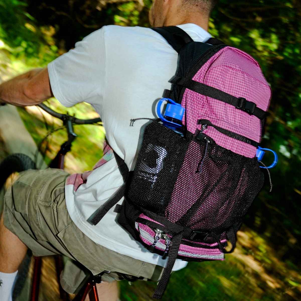 [当日出荷可] FAIRWEATHER off pack 18 ultra grid/berry [フェアウェザー]
