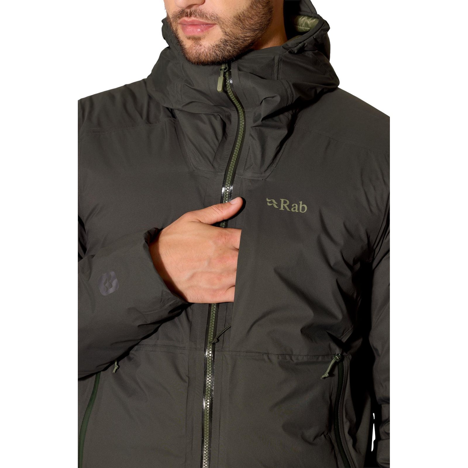 [当日出荷可] Rab Microlight Shield Jacket Black [ラブ]