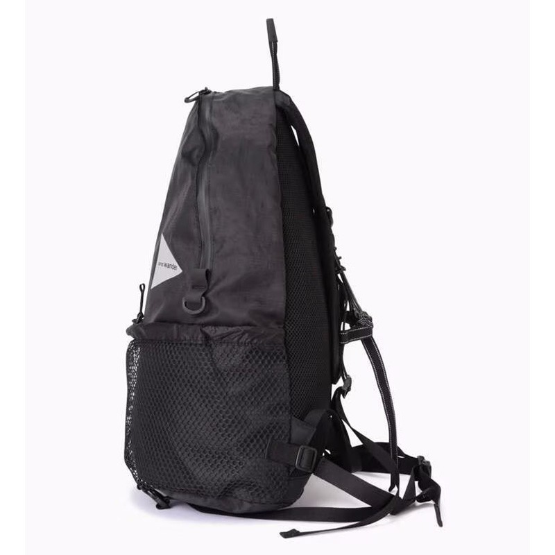 and wander ECOPAK 20L daypack off white [アンドワンダー]