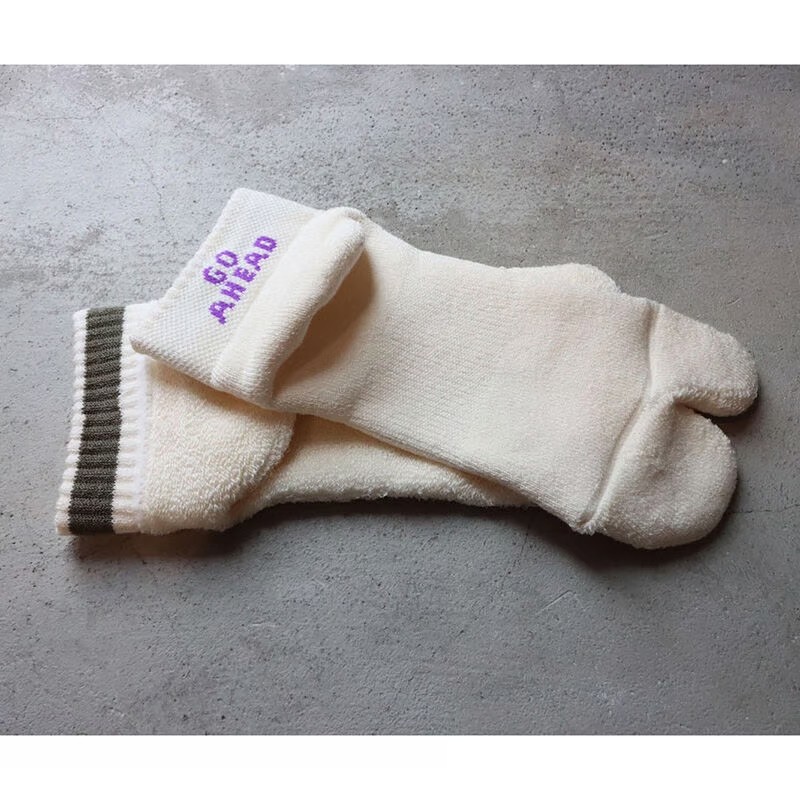 halo commodity Reversible socks 2 C.Grey [ハロ コモディティ]