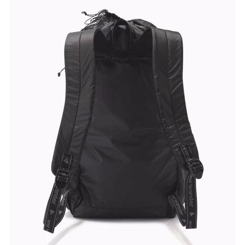 and wander sil daypack charcoal [アンドワンダー]