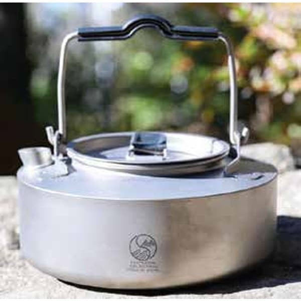 [当日出荷可][40%OFF] Outdoor Selection Titanium Kettle 800ml [アウトドアセレクション]