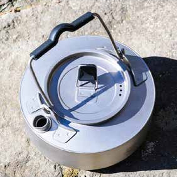 [当日出荷可][40%OFF] Outdoor Selection Titanium Kettle 800ml [アウトドアセレクション]