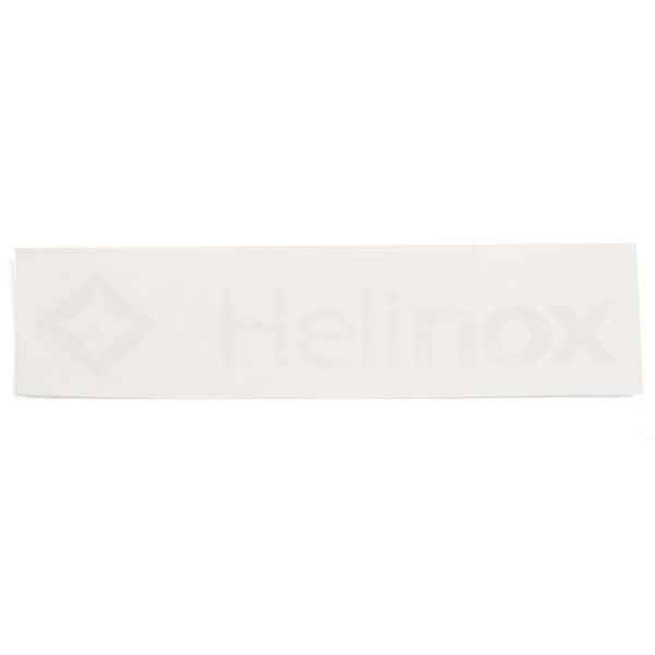Helinox Helinox ロゴステッカー L ホワイト [ヘリノックス]