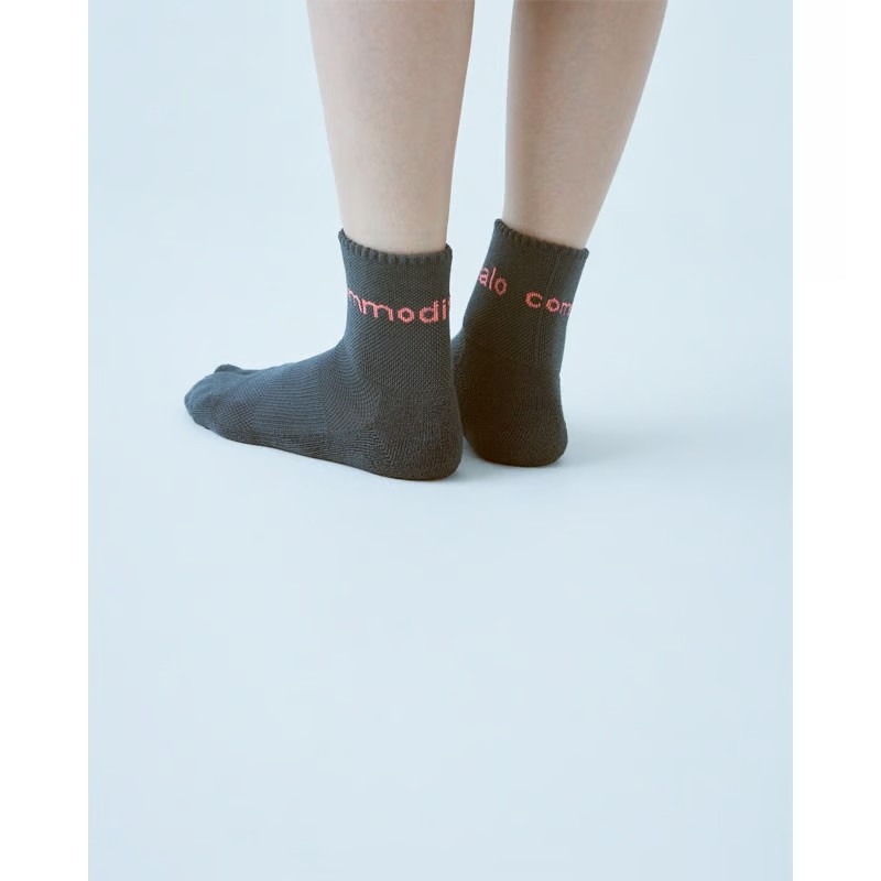 [当日出荷可] halo commodity Reversible socks 3 Top Grey [ハロ コモディティ]