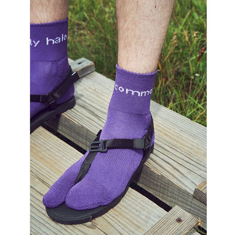 [当日出荷可] halo commodity Reversible socks 3 Top Grey [ハロ コモディティ]