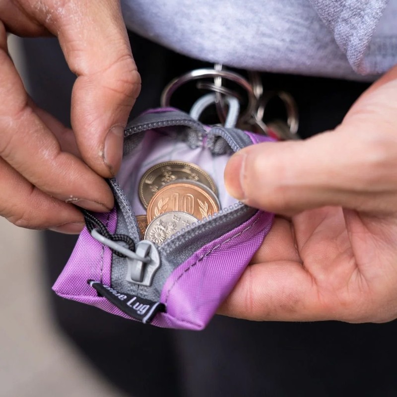 BLUE LUG kozeni pouch x-pac lavender/gray [ブルーラグ]