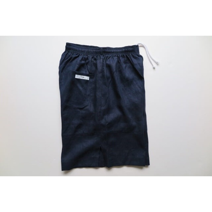 voiry D.P SHORTS-LINEN NAVY [ヴォイリー]