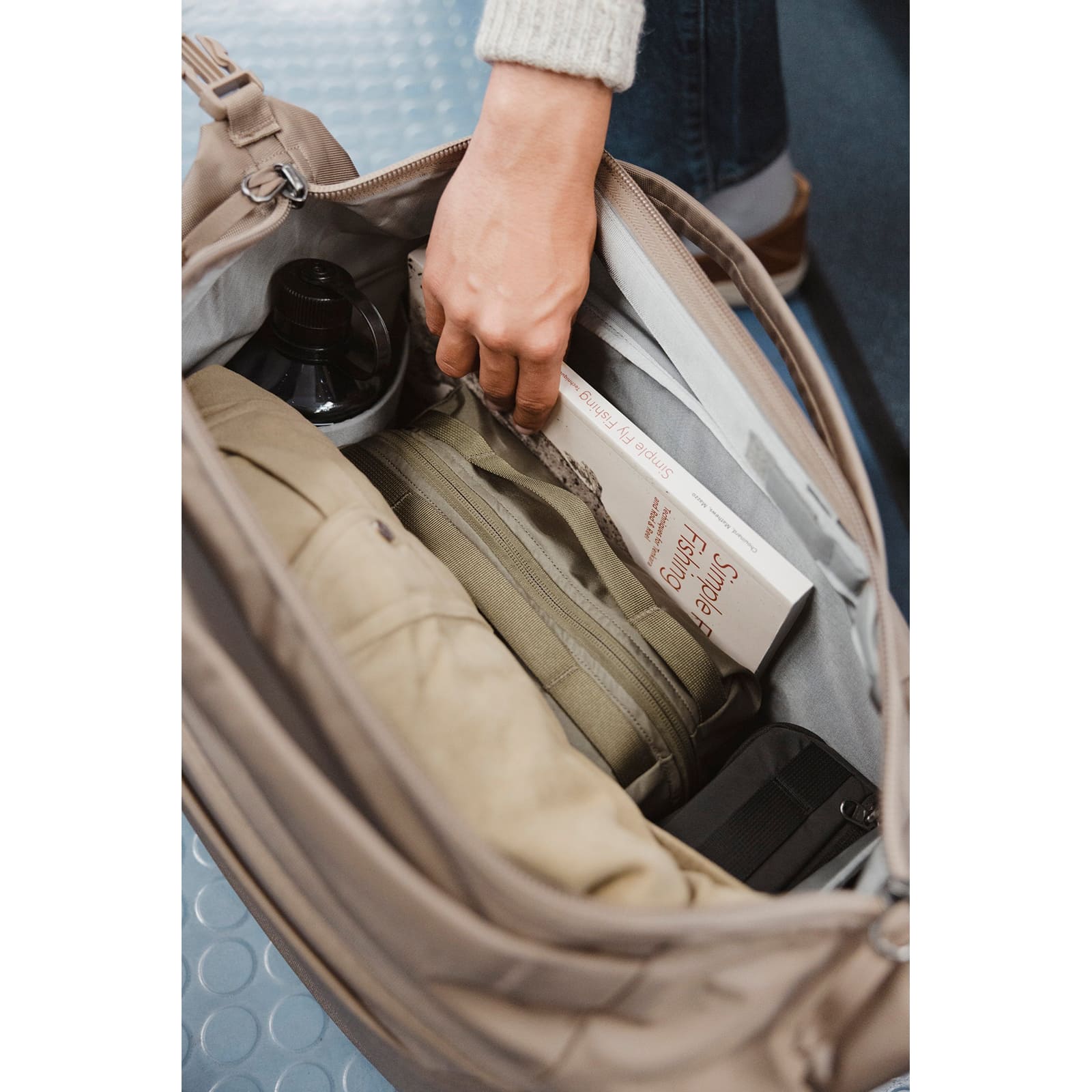 [当日出荷可] EVERGOODS TD25 - Transit Duffle 25L Fossil Brown [エバーグッズ]
