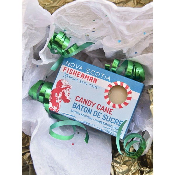 Nova Scotia Fisherman Candy Cane Soap 95g [ノバスコシアフィッシャーマン]