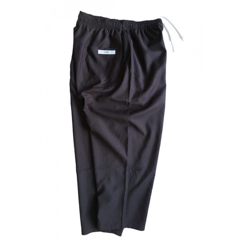 voiry SUNDAY PANTS-LUX STRIPE NAVY-STRIPE [ヴォイリー]