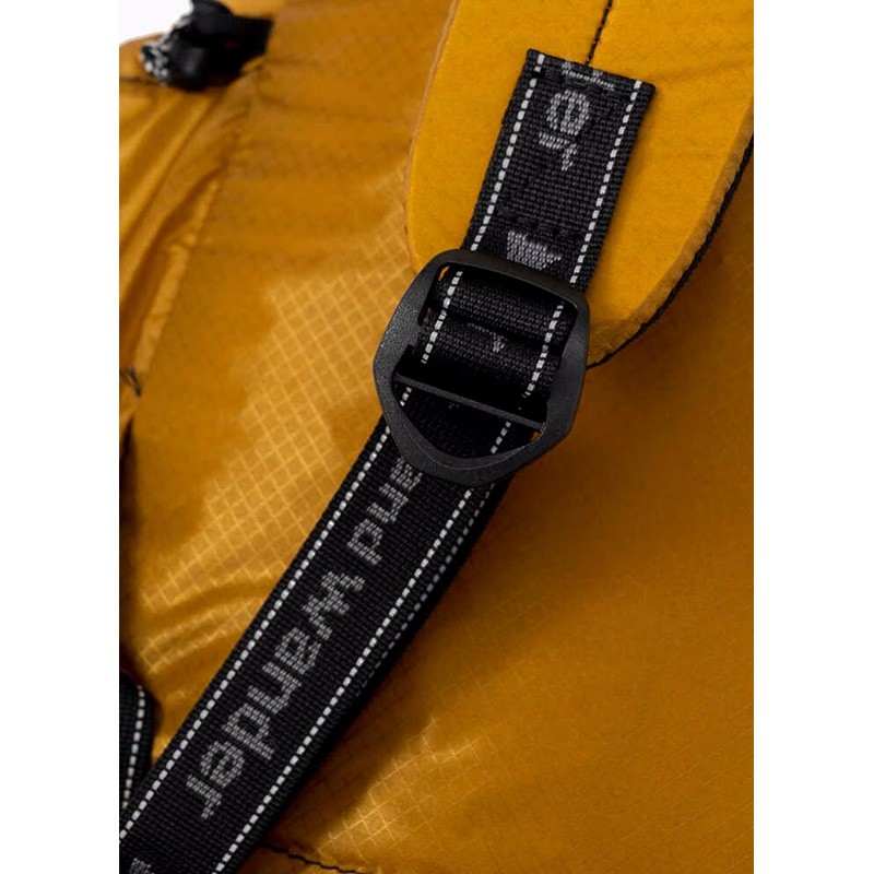 and wander sil daypack yellow [アンドワンダー]