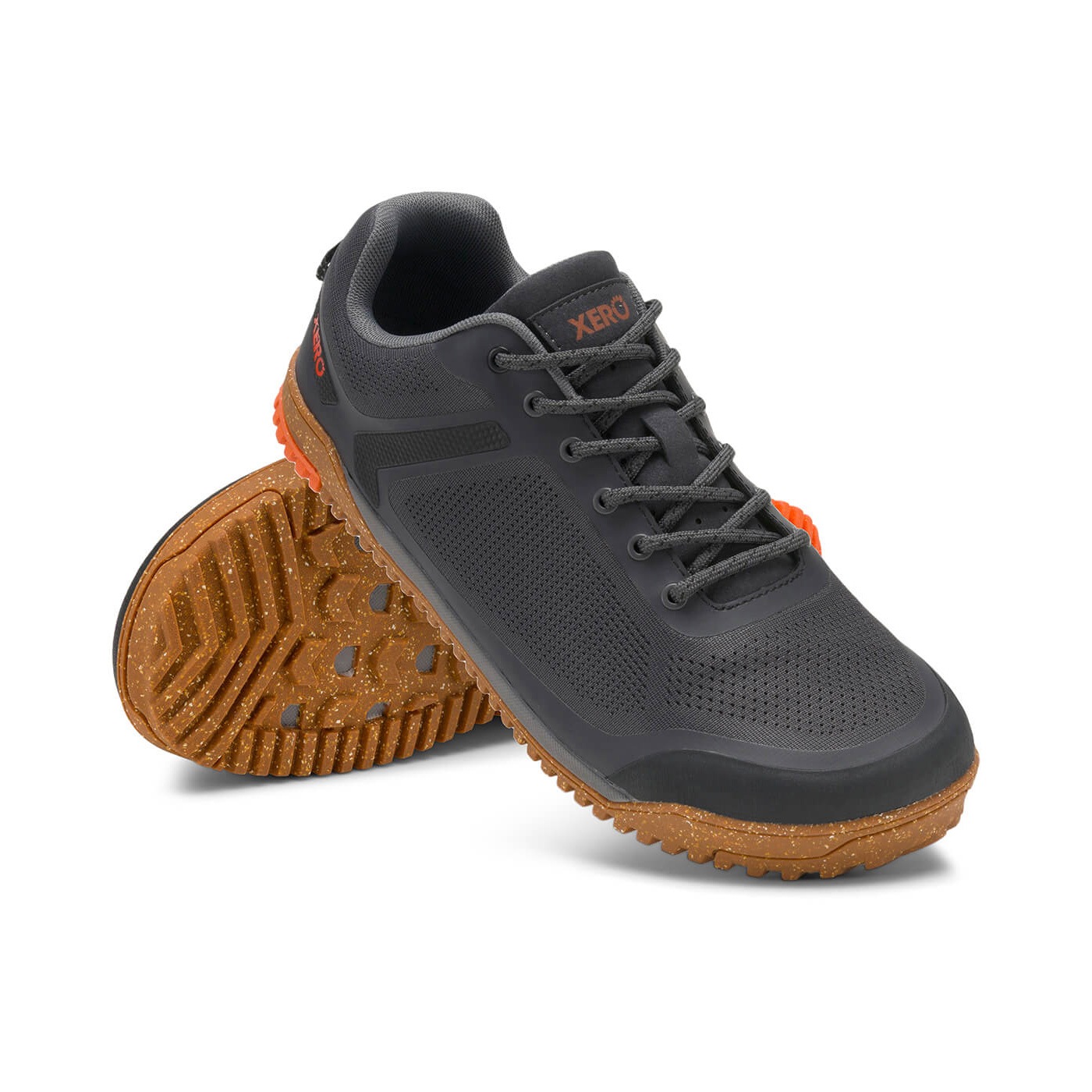 リジューヴェ Xero Shoes Mens リッジウェイメッシュロウ フェデッド ブラック