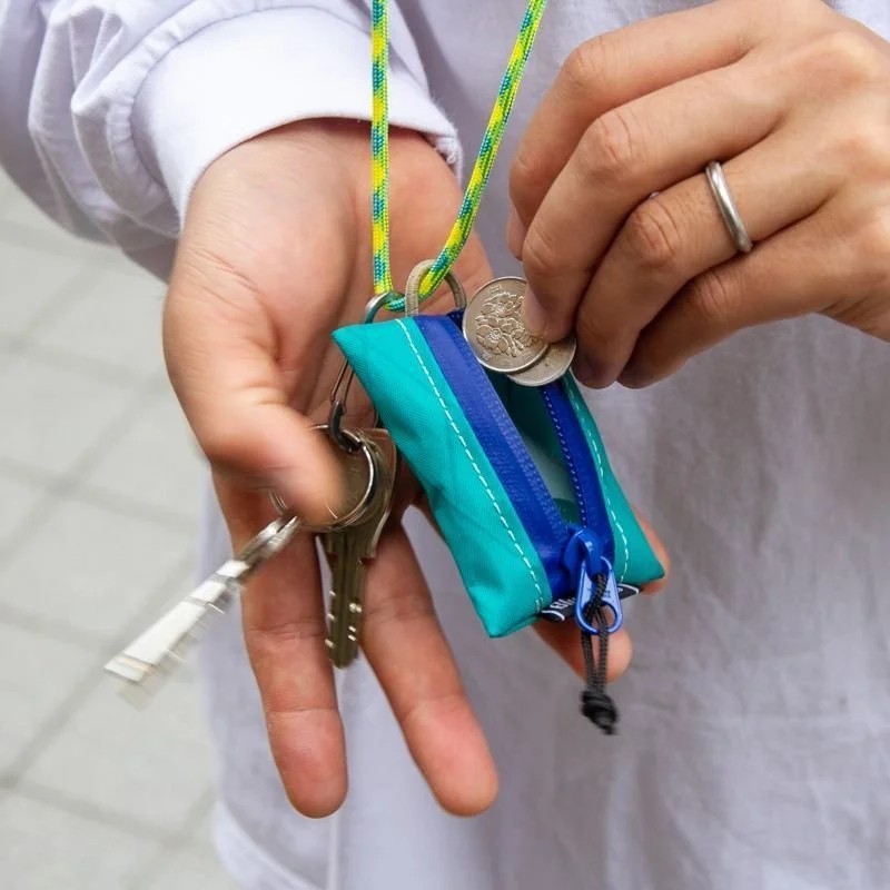 [当日出荷可] BLUE LUG kozeni pouch tiedye/F yellow [ブルーラグ]