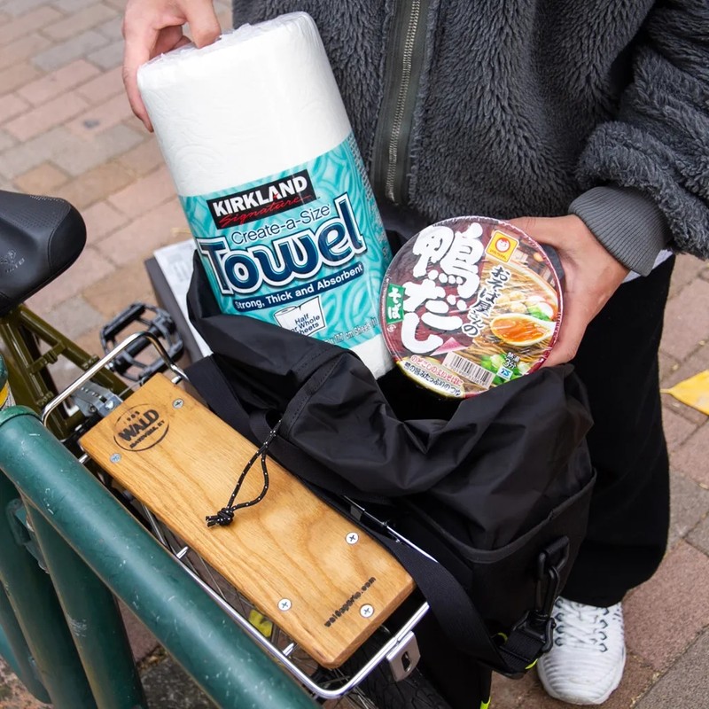 BLUE LUG grocery pannier turquoise/yellow [ブルーラグ]