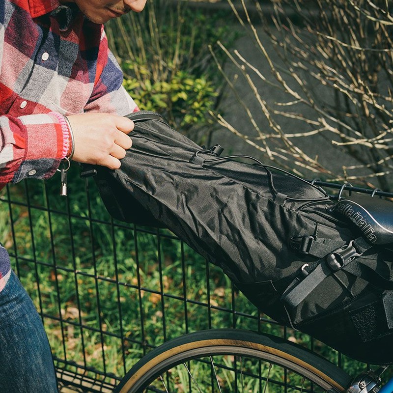 フェアウェザー　FAIRWEATHER seat bag black FAIRWEATHER seat bag (フェアウェザー シートバック