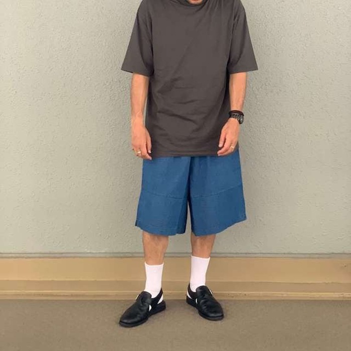 [当日出荷可] voiry D.P SHORTS-DENIM MID BLUE [ヴォイリー]