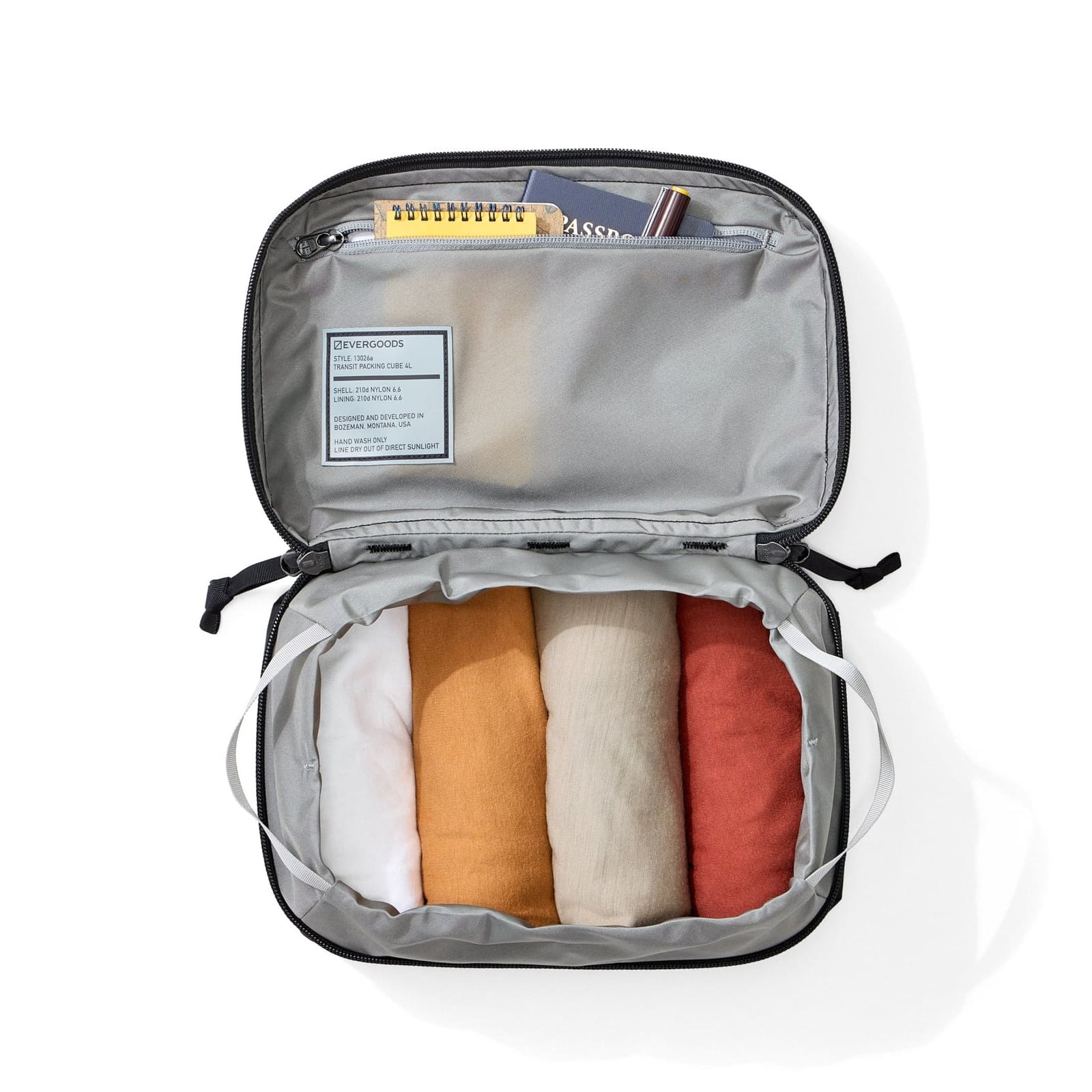[当日出荷可] EVERGOODS TPC4 - Transit Packing Cube 4L Black [エバーグッズ]