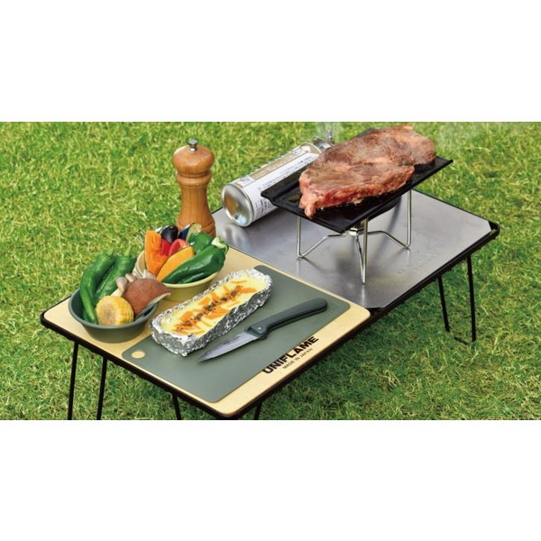 ユニフレーム フィールドラック2 個 木製天板 UNIFLAME フィールドラック WOOD天板 - ユニフレーム アウトドア用品総合