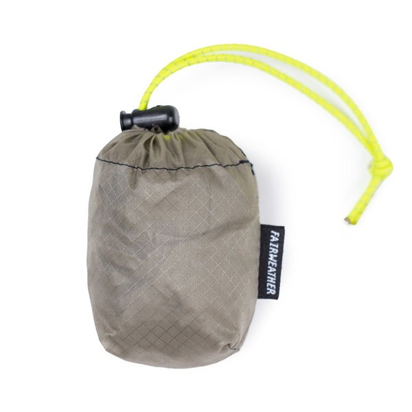FAIRWEATHER packable nano tote gray beige [フェアウェザー]