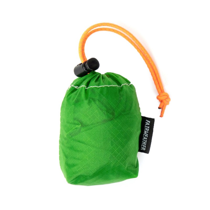 FAIRWEATHER packable nano tote green [フェアウェザー]