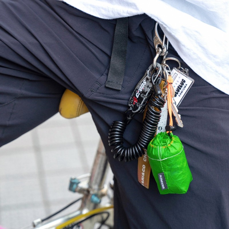 FAIRWEATHER packable nano tote green [フェアウェザー]