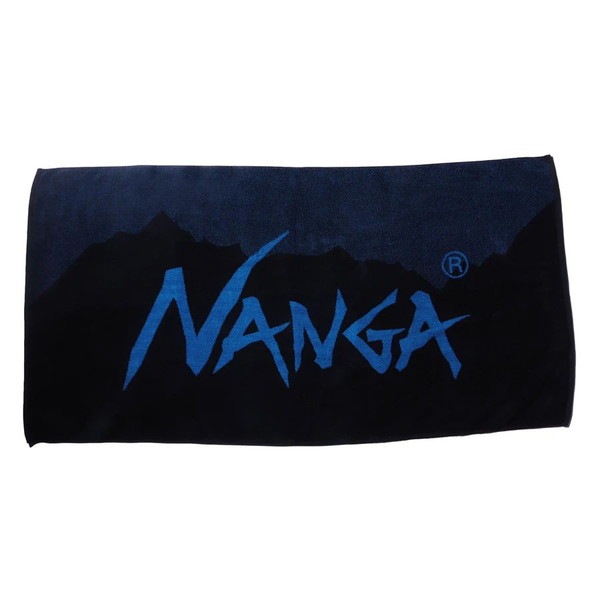 [31%OFF] NANGA NANGA LOGO BATH TOWEL BLU [ナンガ]