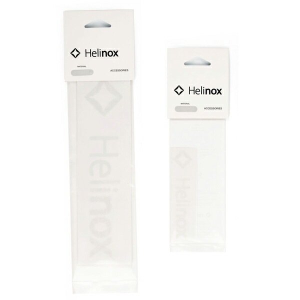 Helinox Helinox ロゴステッカー S ブラック [ヘリノックス]