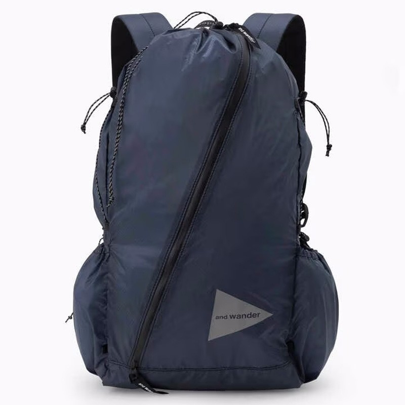 and wander sil daypack blue [アンドワンダー]