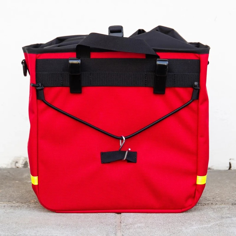 BLUE LUG ブルーラグ　grocery pannier BLUE LUG* grocery pannier (all black) - BLUE LUG GLOBAL