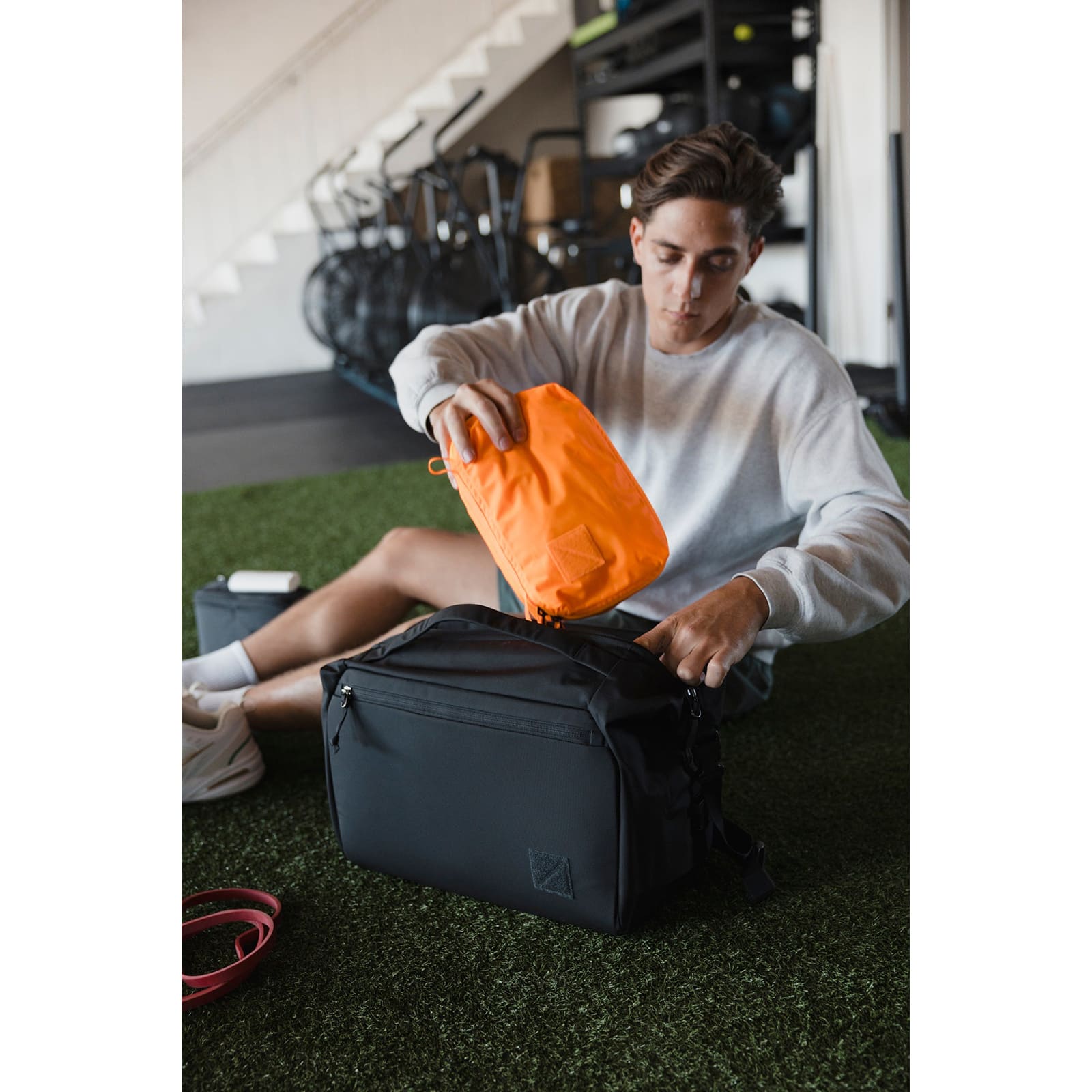 [当日出荷可] EVERGOODS TPC4 - Transit Packing Cube 4L Hot Orange [エバーグッズ]