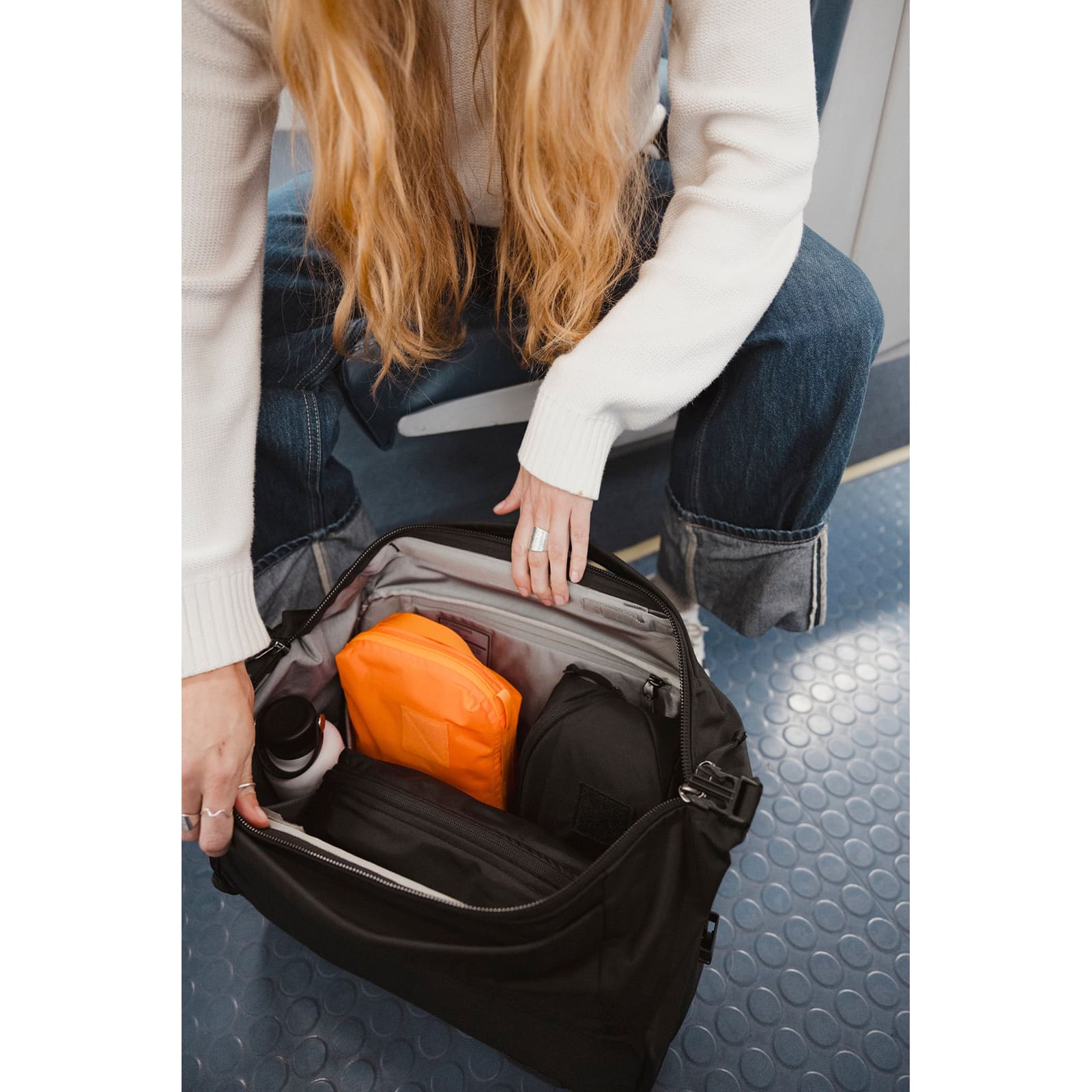 [当日出荷可] EVERGOODS TPC4 - Transit Packing Cube 4L Hot Orange [エバーグッズ]