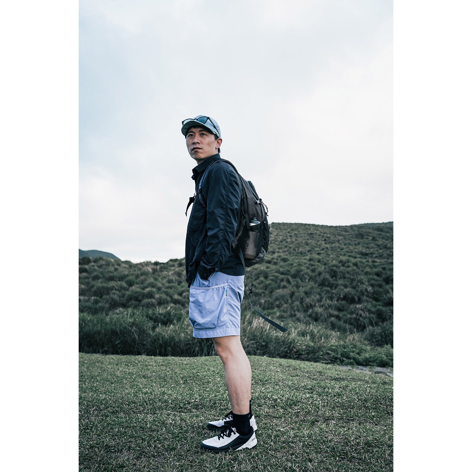[当日出荷可] ULSUS Ultra long sleeve shirt Black [ウルサス]