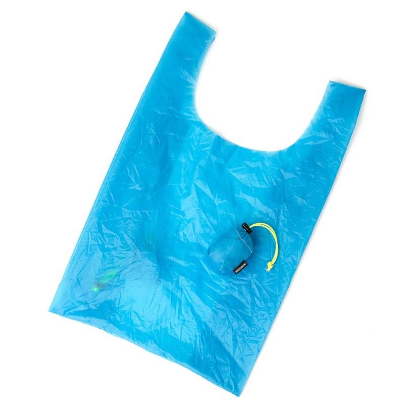 FAIRWEATHER packable nano tote cyan [フェアウェザー]