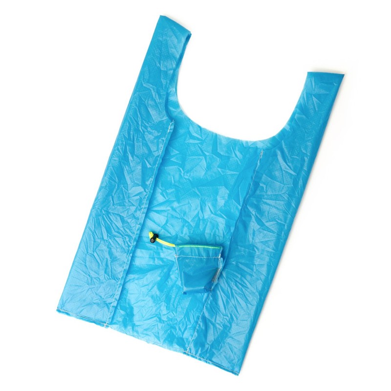 FAIRWEATHER packable nano tote cyan [フェアウェザー]