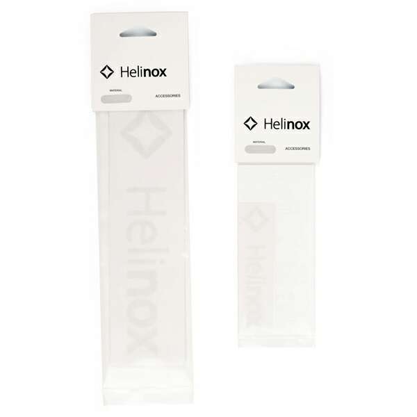 Helinox Helinox ロゴステッカー S ホワイト [ヘリノックス]
