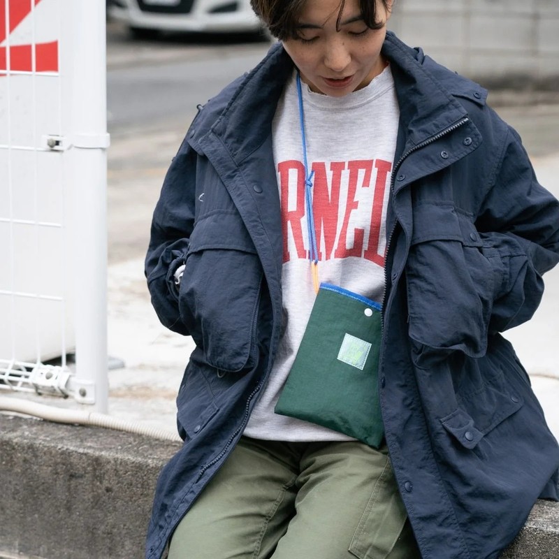 BLUE LUG mini sacoche padding navy [ブルーラグ]