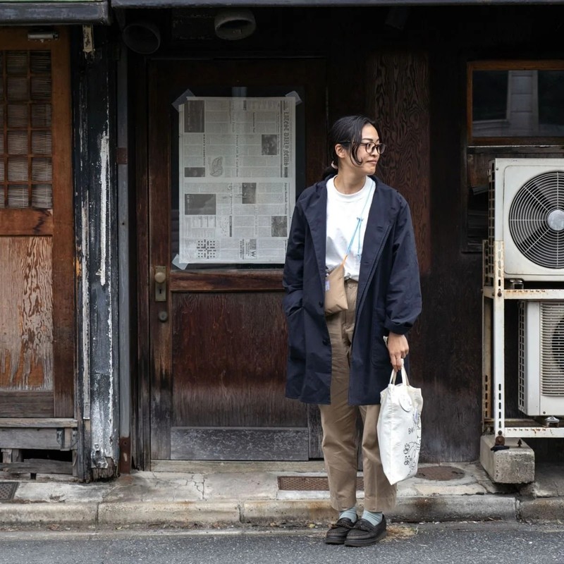 BLUE LUG mini sacoche padding navy [ブルーラグ]