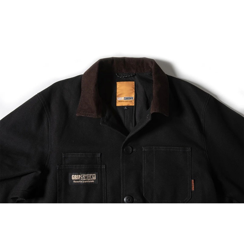 Grip Swany FP Field Jacket Black [グリップスワニー]