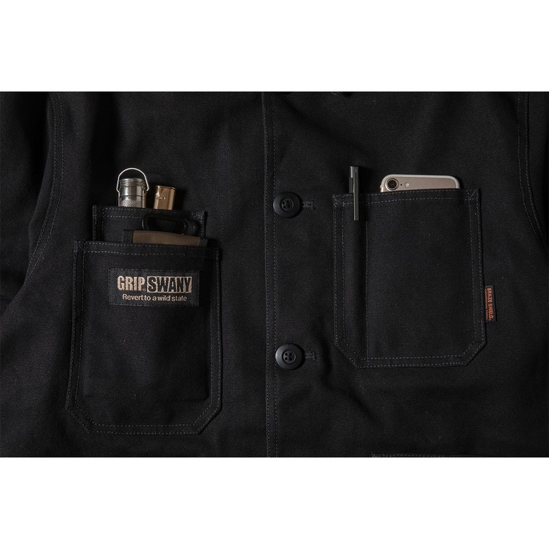 Grip Swany FP Field Jacket Black [グリップスワニー]
