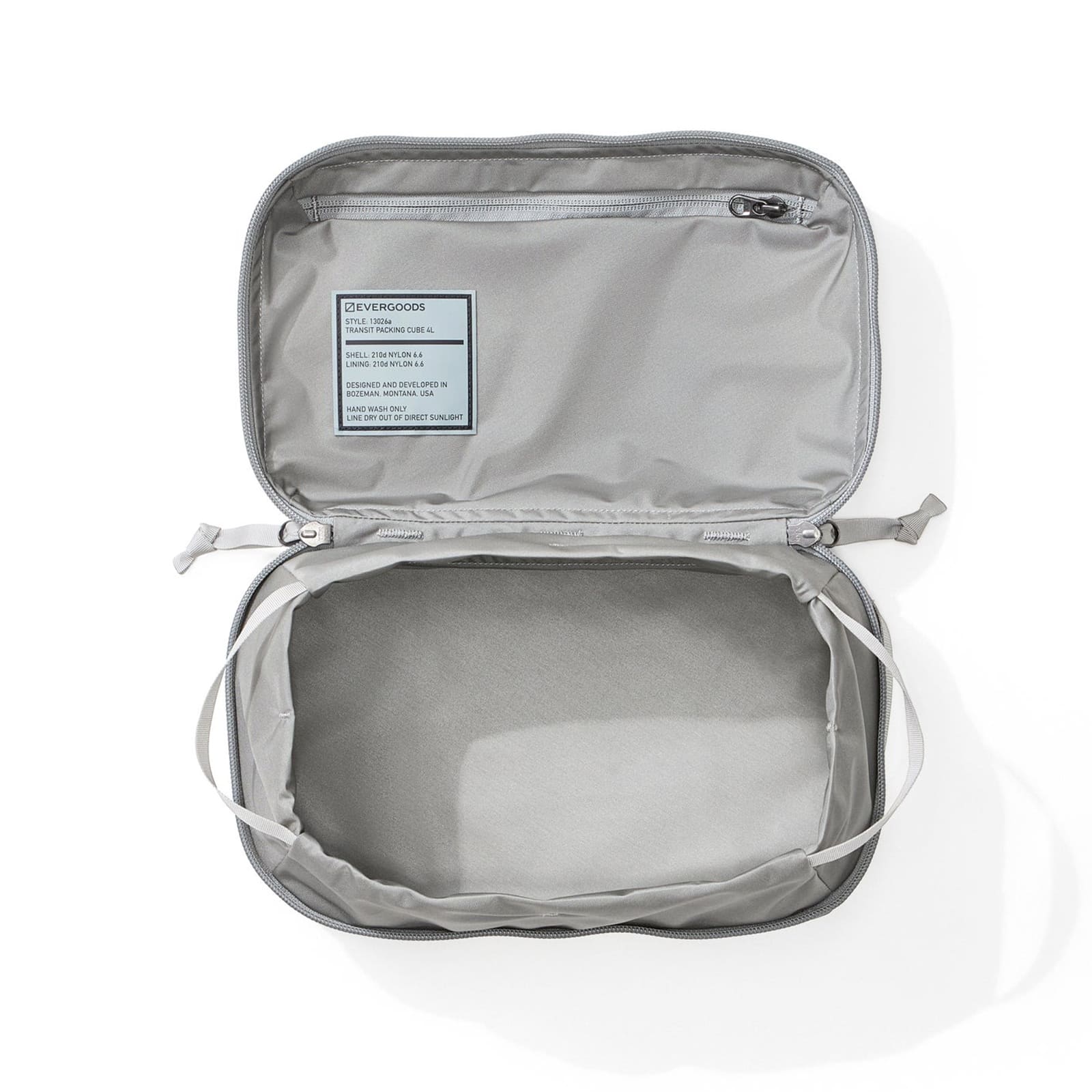 [当日出荷可] EVERGOODS TPC4 - Transit Packing Cube 4L Standard Grey [エバーグッズ]