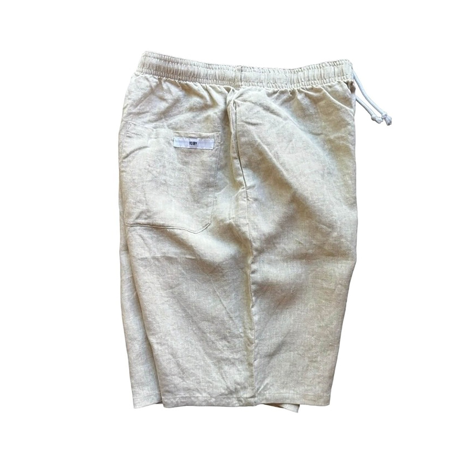 [当日出荷可] voiry SUNDAY PANTS-LINEN_1/2 NATURAL [ヴォイリー]