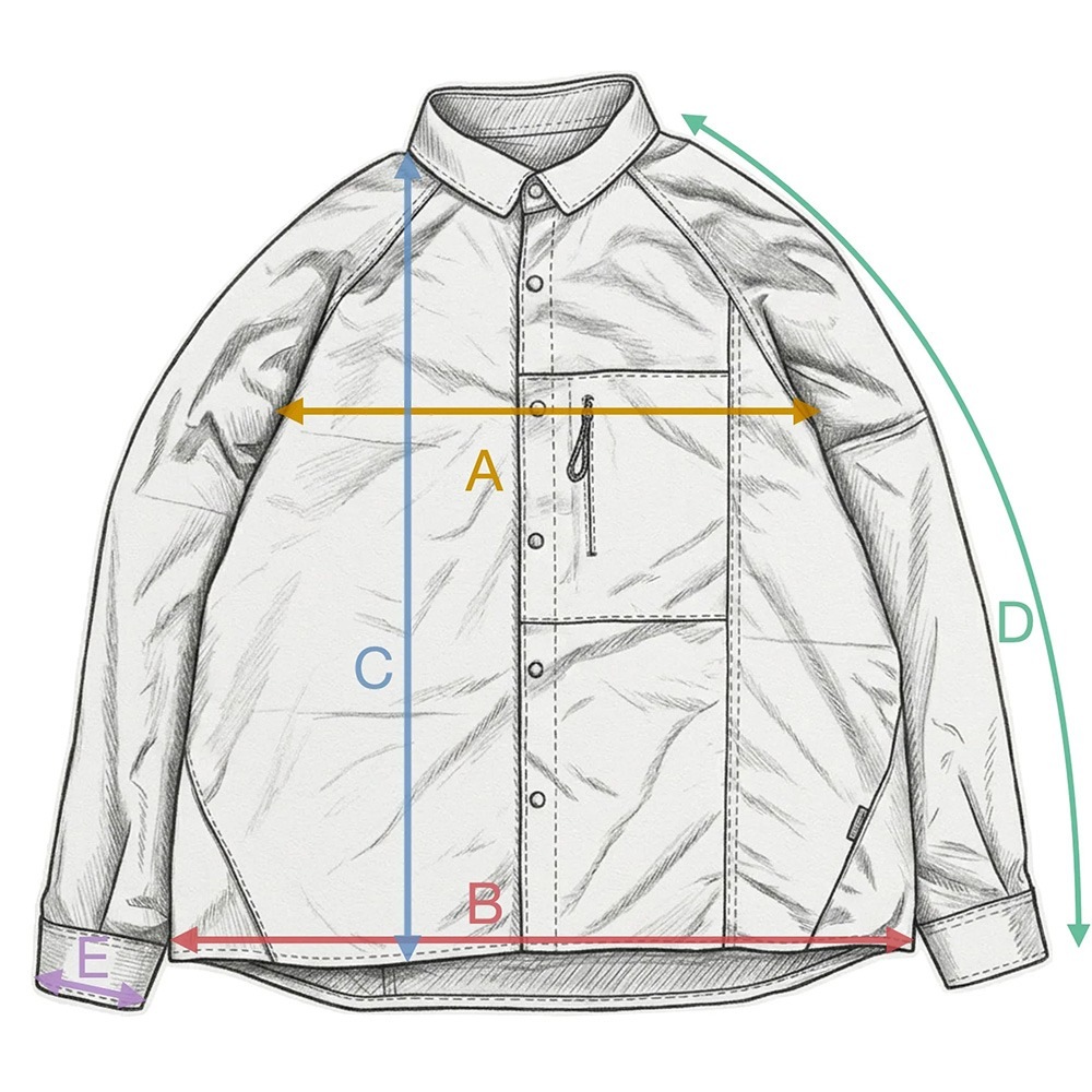 [当日出荷可] ULSUS Ultra long sleeve shirt Troposphere [ウルサス]